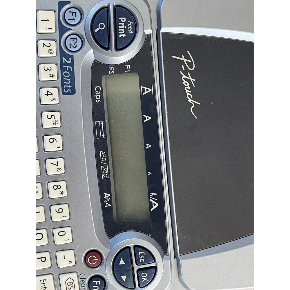 Brother P-touch RPT1880 Electronic Labeling‎ System, No Power Cord , Tested